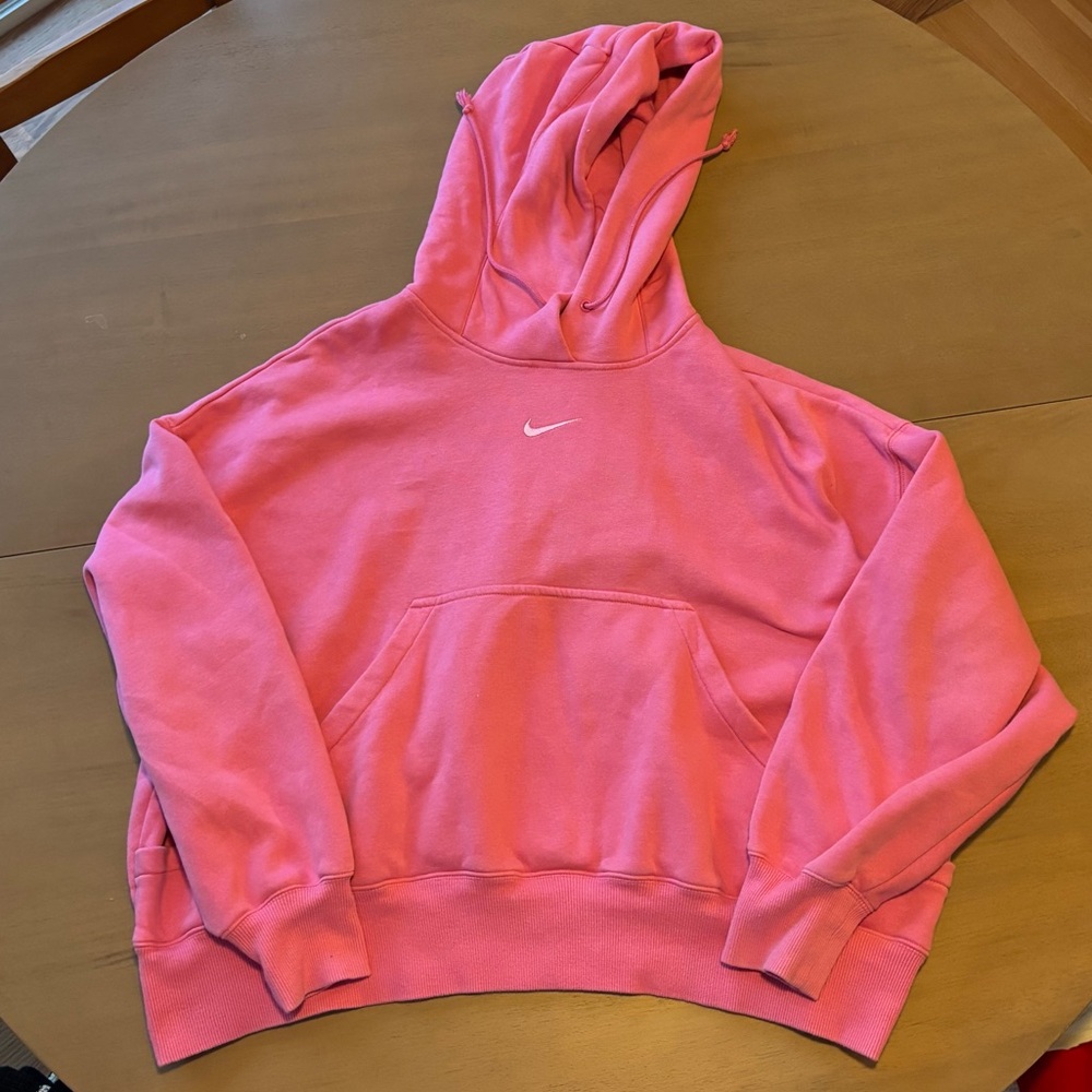 Nike Women's Pink Hoodie